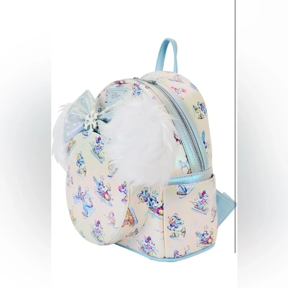Loungefly Disney Mickey & Friends  Backpack With Matching Headband